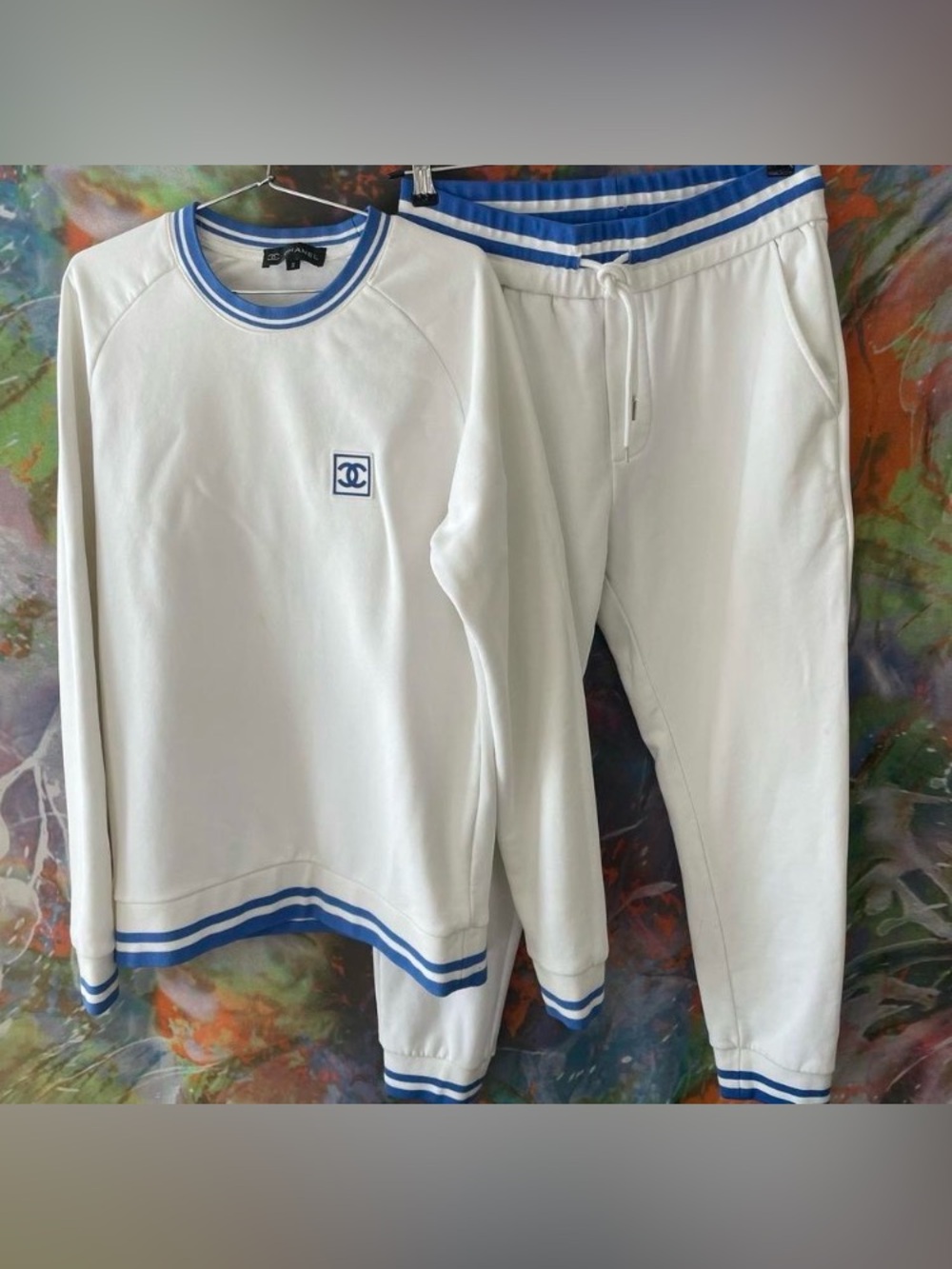 Authentic DEADSTOCK Y2K CHANEL lounge set